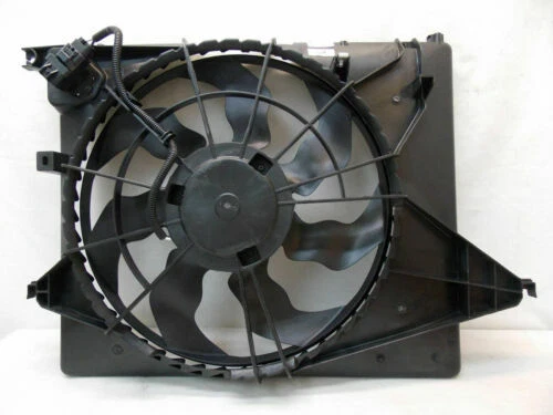 Conjunto de ventilador único de radiador para Hyundai Santa Fe 2010 2011 2012 Foto 2 de 2