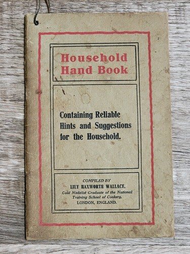 Household Hand Book by Rumford Chemical Works (Baking Powder)