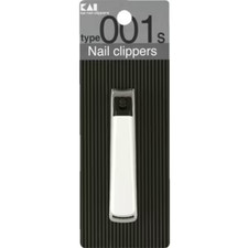 KAI S 001 stainless steel Nail Clipper White Beauty Tool Cutter Trimmer 25g JP