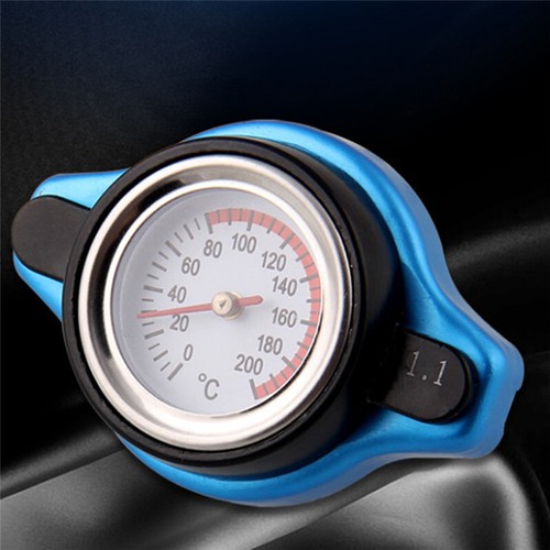 Universal Car Thermost Radiator Cap Cover & Water Temp Gauge Meter 1.1 Bar I.KN - Picture 8 of 8