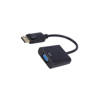 AK-AD-36 Adapter D-Sub 15pin HD Buchse,Displayport Stecker 0,15m AKYGA