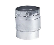 Metal-Fab 5" B-Vent Draft Hood Connector Gas Vent Fitting HVAC Pipe Adapter