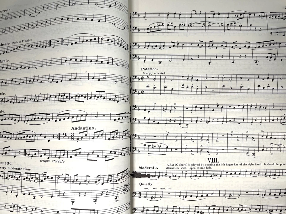 Practical Method for the Bassoon Julius Weissenborn Includes Fifty Advanced Stud - Image 4 of 4