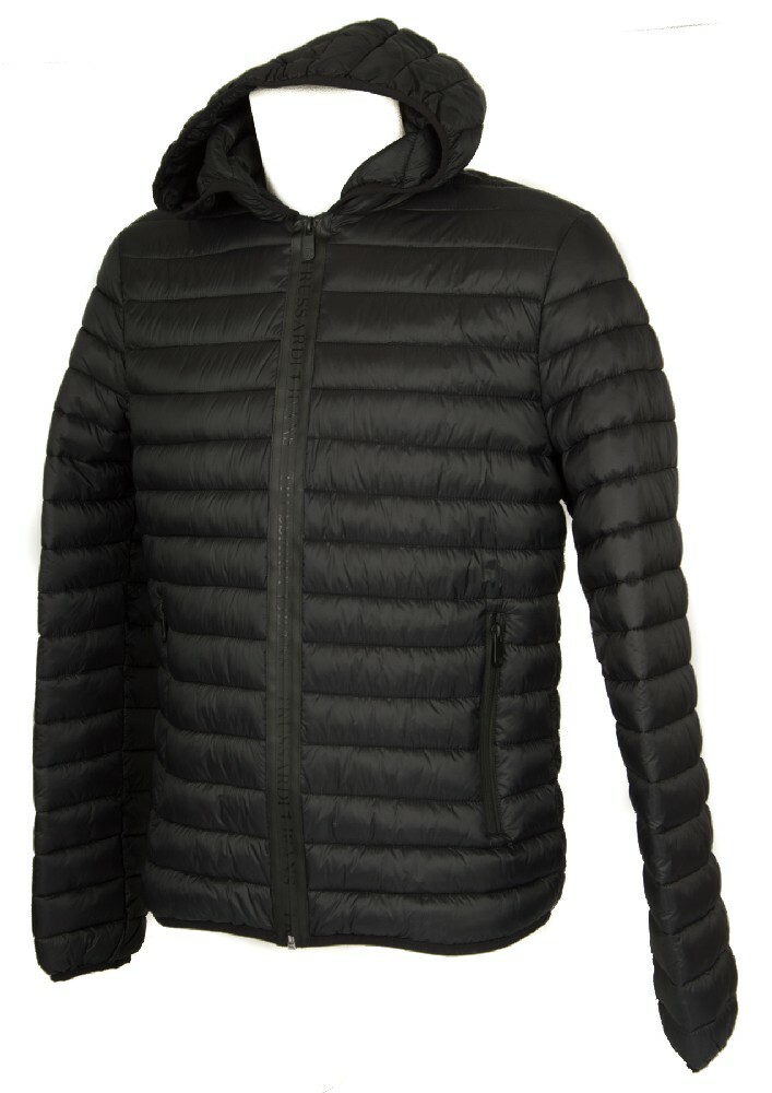 ДЖИНСЫ от SG Piumino, giubbotto, giacca, uomo con cappuccio, застегивающиеся на молнию, и tasche TRUSSARDI, арти