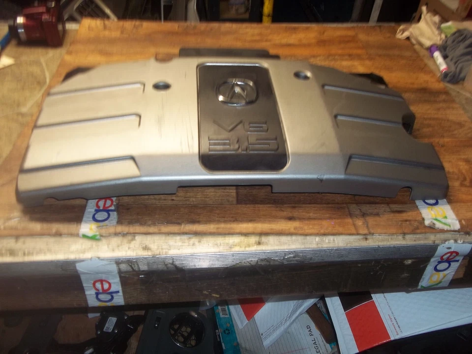 1998-2004 ACURA RL 3.5L V-6 Engine Appearance Cover Trim Bezel OEM - Image 4 of 4