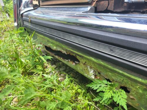 Rear BUMPER 1982~1989 Cadillac Brougham Rear Bumper Silver OEM - Picture 5 of 13