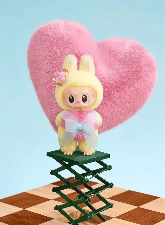 POP MART LABUBU THE MONSTERS Let's Checkmate Vinyl Plush