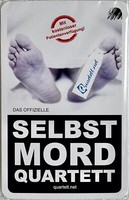 Das Satire Selbstmord - Quartett.Net Kartenspiel Partyspiel Erwachsenenspiel