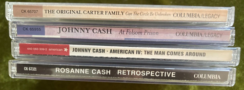 Cash/Carter Families Four CDs - Carter Family, Johnny Cash, Rosanne Cash - Imagen 4 de 4