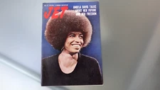 Vtg 1972 JET Magazine Black History Civil Rights ANGELA DAVIS Cover *No Label