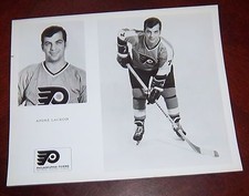 Philadelphia Flyers 1969 -1970 Andre Lacroix from the Woody Ryan Collection 