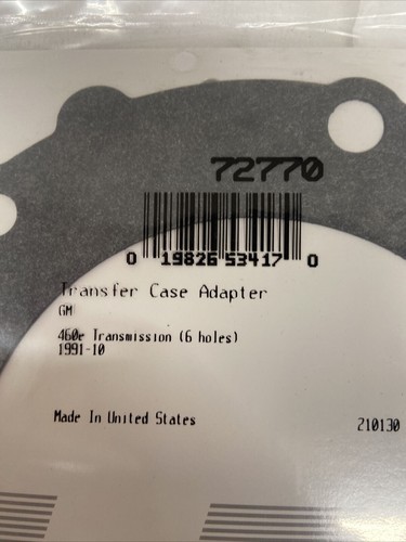 72770 Transfer Case Adapter Gasket Fel-Pro Fits GM 460e Trans 1991-2010 - Picture 4 of 4