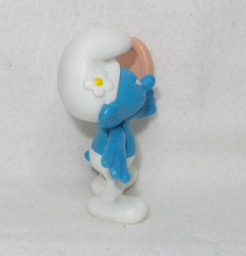 FIGURINE SMURF SCHTROUMPF/ SCHTROUMPF COQUET McDONALD'S MAC DO MCDO 2018 PEYO - Picture 4 of 5