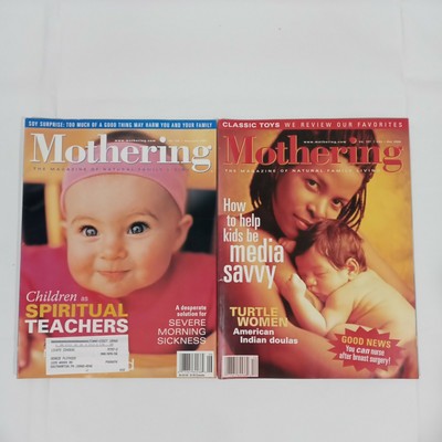 Mothering Magazine Of Natural Family Living Lot Of 2 From 2004 Ebay