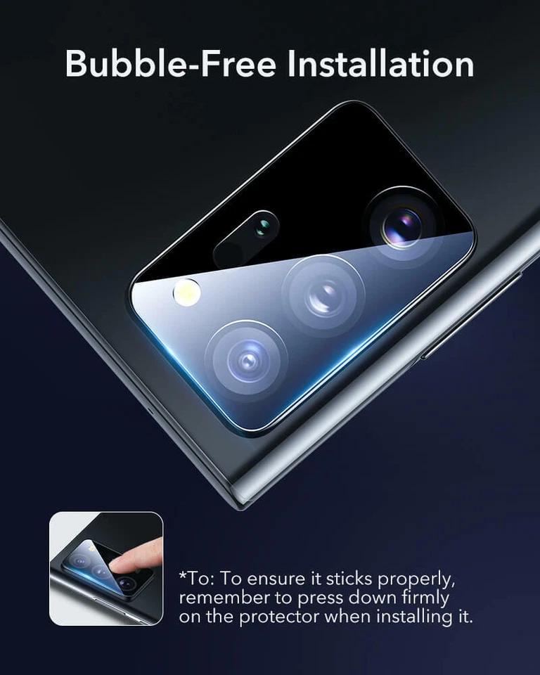 For Samsung Galaxy Note 20 / N20 Ultra CAMERA LENS PROTECTOR Tempered Glass - image 3 of 4