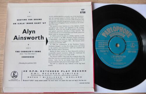 ALYN AINSWORTH AND HIS ORCHESTRA 7" EP PARLOPHONE (1959) EX++ EASY ENGLAND - Imagen 2 de 2