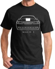 2003 2004 Ford Mach 1 Mustang Classic Front End Design Tshirt NEW