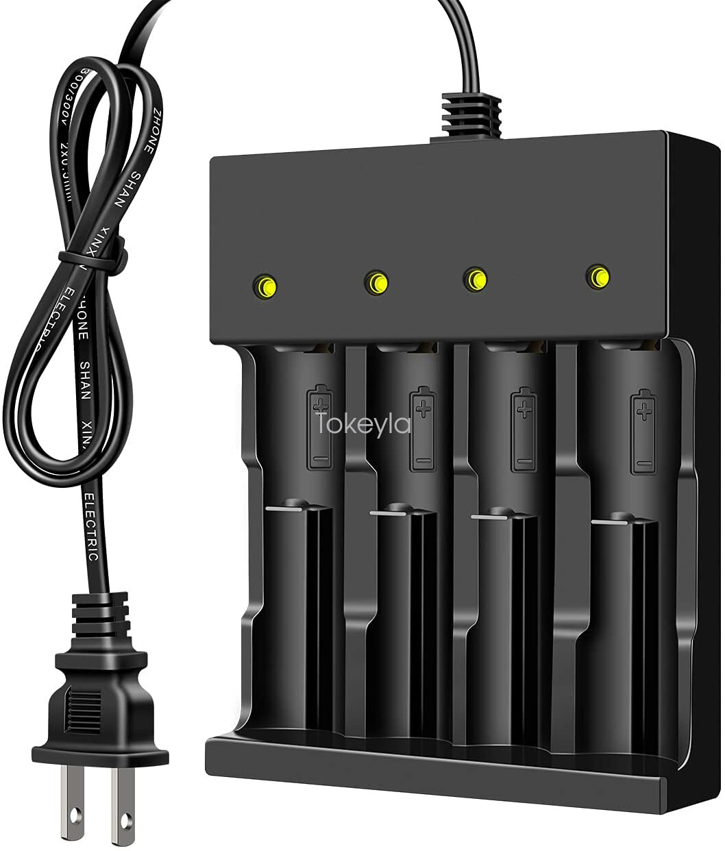 Universal Charger 4 Slot for 3.7v Li-ion 14500 16340 26650 Rechargeable Battery