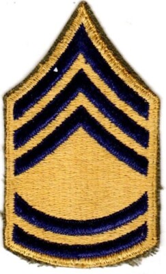 Korean War small style combat sergeant 1st Class chevrons [p24