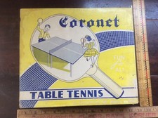 Vintage Coronet Table Tennis By Allied Victor Mfg. Complete