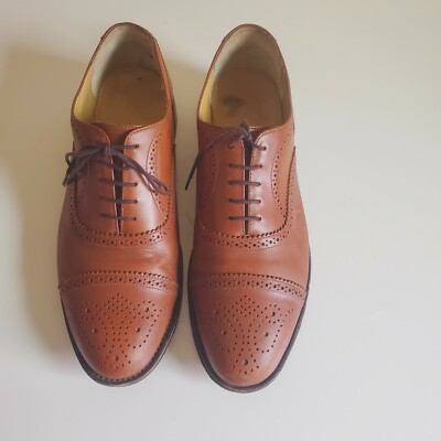 Wingtip Brooks Dress Shoes Mens Brooks Brothers 346 Mens Tan Brown