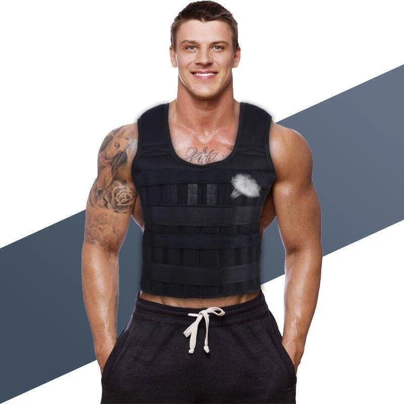 Tight Skinny Men Slimming Elastic Body Shapewear Vest Breathable Top Fitness