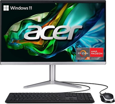 Acer Aspire C24-1300-UR32 All In One PC Desktop C24-1300-UR32 512GB SSD NEW