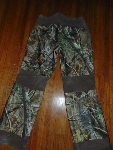 Under Armour Camo Hunting Jacket & Pants Set Size L/M32 Fleece Lined Zippers - Picture 10 of 11