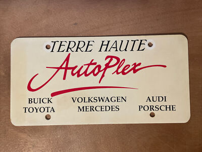 AutoPlex Auto Mall Terre Haute Indiana License Plate Booster