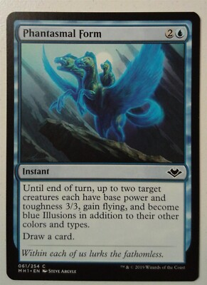 Phantasmal Form *Common* Magic MtG x1 Modern Horizons