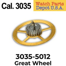 Rolex Caliber 3035- 5012 - Great Wheel Replacement Parts SWISS MADE