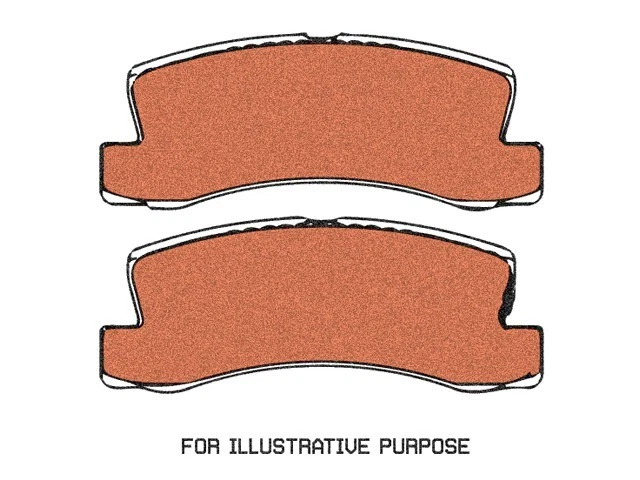 Rear Brake Pads 422 for Toyota Camry Celica Corona for Lexus ES300 Holden Apollo - Image 3 of 3