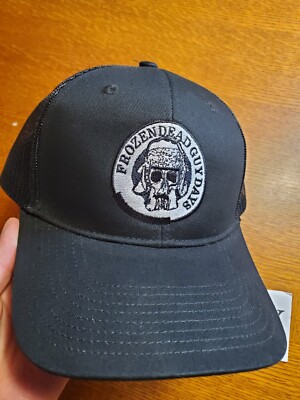 Frozen Dead Guy Days, Nederland Co Snap back hat Black 303 Festival Hippie