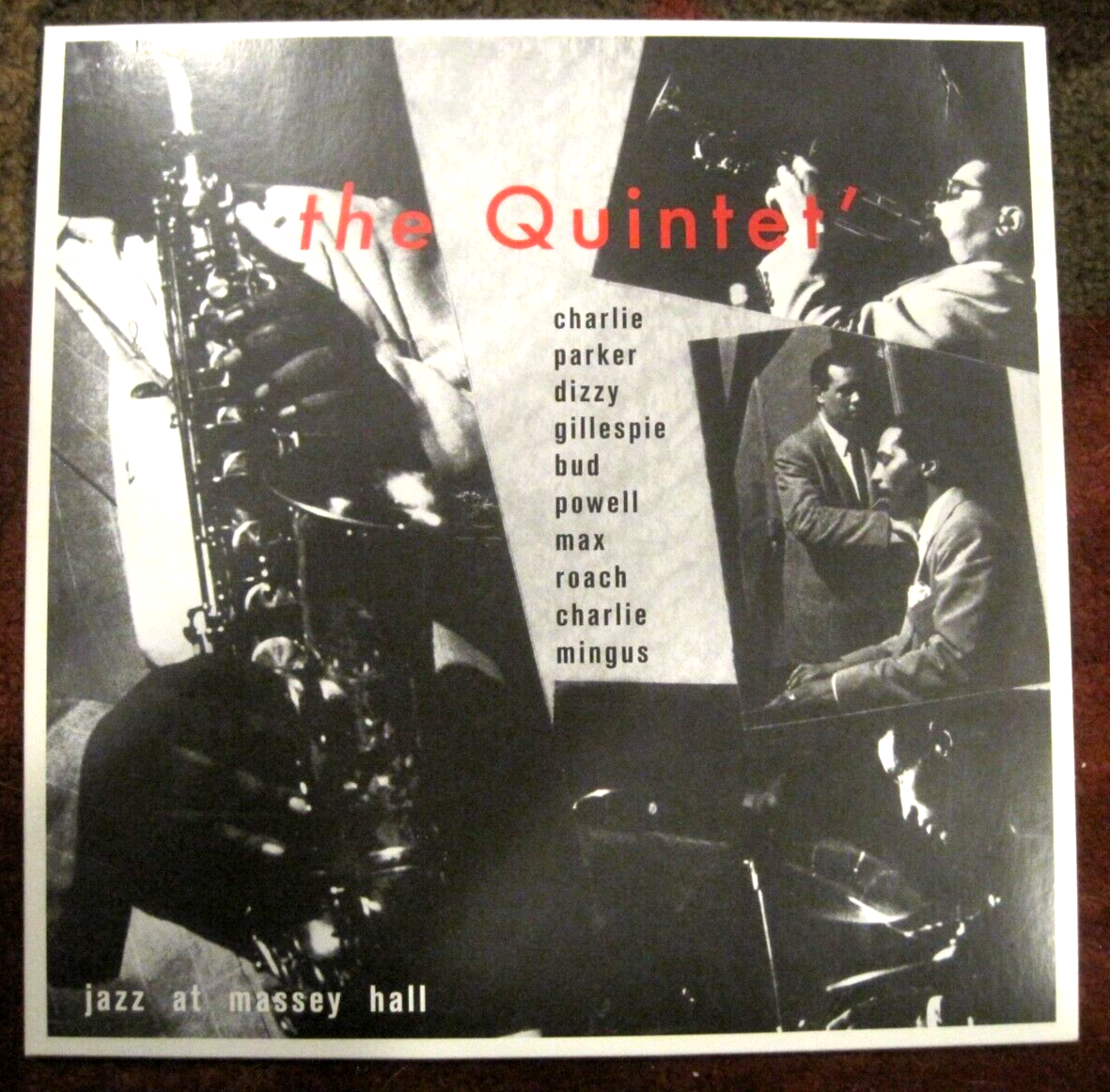 NM- CHARLIE PARKER JAZZ AT MASSEY HALL +MINGUS, GILLESPIE, ROACH