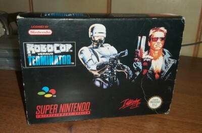 Robocop Vs The Terminator EUR PAL SNES Nintendo Great CONDITION No Manual