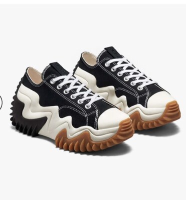 Converse Run Star Motion Counter Climate Sneakers Black Cherry