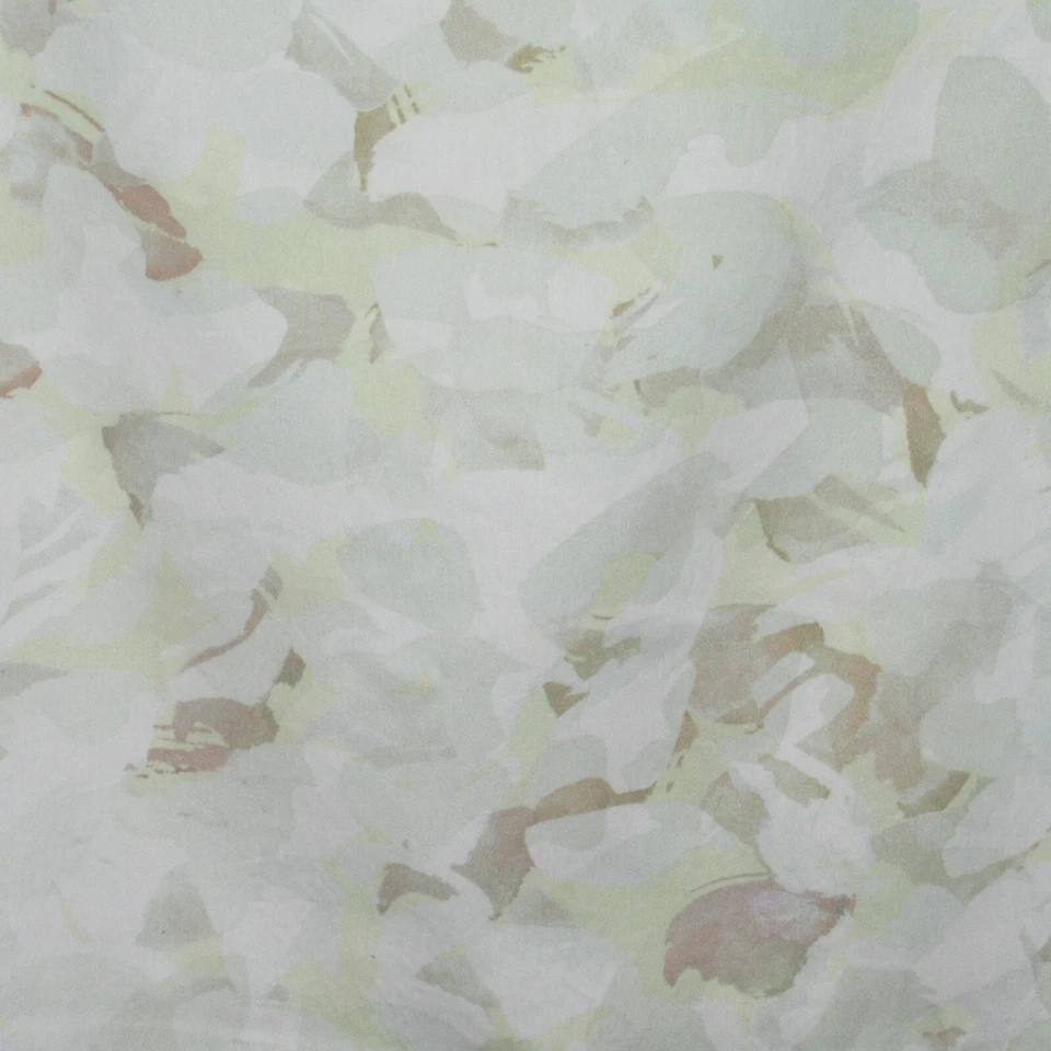 West Elm 2 King Pillow Cases Shams White Organic Cotton 20X35 Green Tan - Image 4 of 4