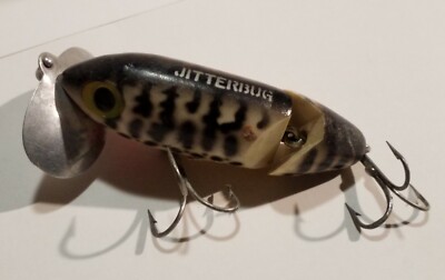 Appât De Pêche Vintage Fred Arbogast - Joint Acron Ohio - Brevet Américain - Fait Main