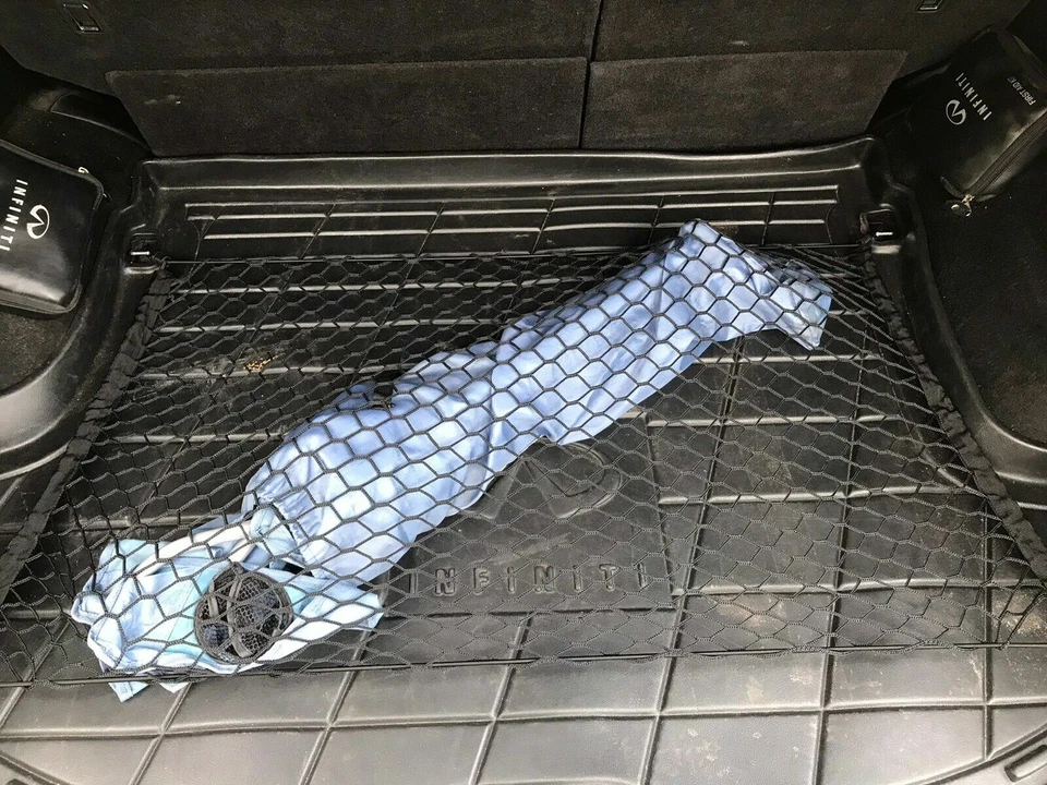 Red de carga estilo piso maletero trasero para Infiniti FX35 FX37 FX45 FX50 2003-2013 Foto 2 de 4