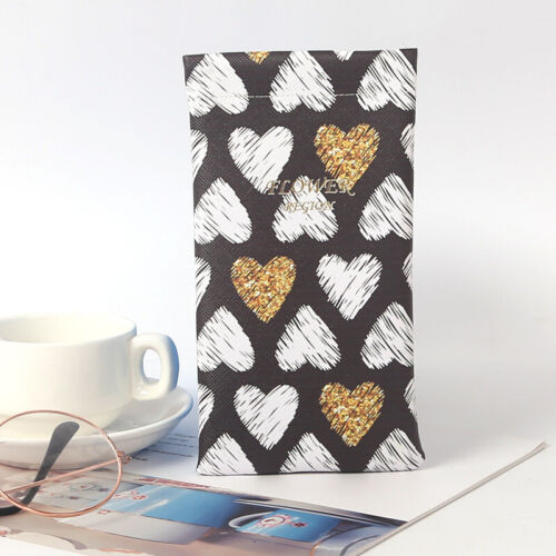 Mouth Snapped Sunglasses Eyeglass Leaves Glasses Case Soft Pouch Bag Pocket NEW - Picture 14 of 22