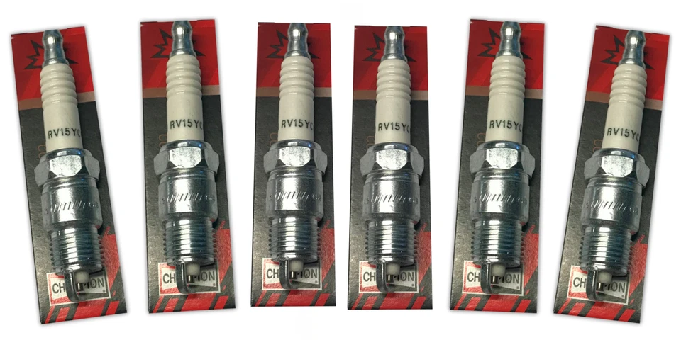 Zündkerze 6er Set Mercruiser V6 Modelle Champion RV15YC4 Alpha One Spark Pluge