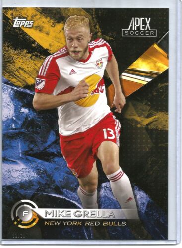 Mike Grella 2016 Topps Apex MLS 5x7 Wall Art Gold #02/10 - Picture 1 of 1