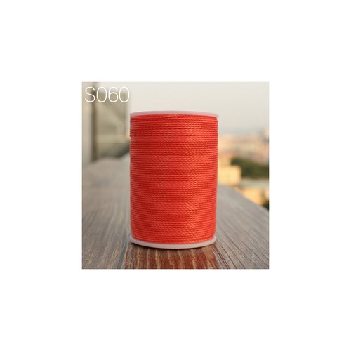 Professional 3 Strands Waxed Lined Thread 0.65mm 85M hand sewing leathercraft - Picture 42 of 49