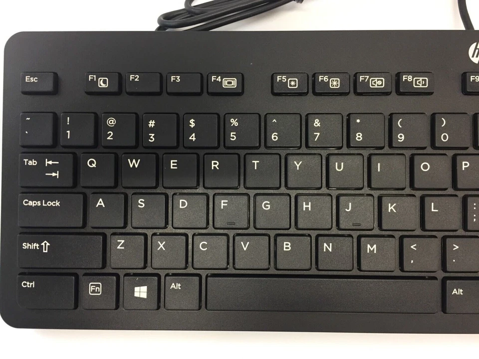 HP Business Gaming Computer PC Desktop wired USB Keyboard Win 7,8,10,Mac Genuine - Image 2 of 4