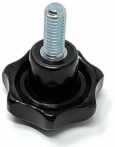 Design61 2er Set Manopola Stella Volantino M8 X 20 MM Ø50 MM - Immagine 2 di 4