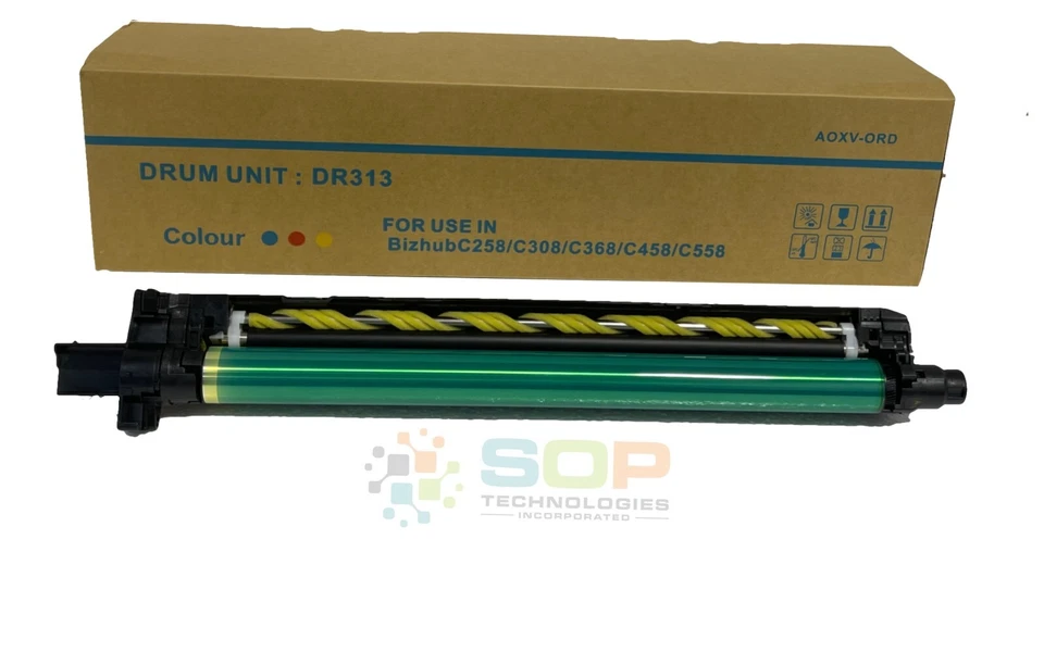 Replacement Color Drum For Konica Minolta Bizhub C658 C558 C458 C368 DR-313 CMY