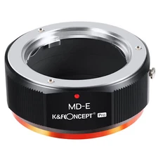 K&F Concept Adapter Pro for Minolta MD MC Lens to Sony E Camera a6000 A7R2 A73