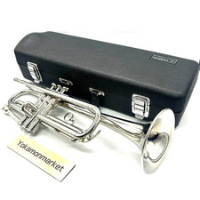 Yamaha Silver Trumpet YTR1310 YTR-1310 with Hard Case Used