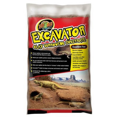 Zoo Med Excavator Clay Burrowing Moldable Substrate, 20lb