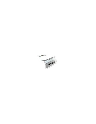 24 Port Patch Panel F/UTP RJ45 Cat.5e Gray